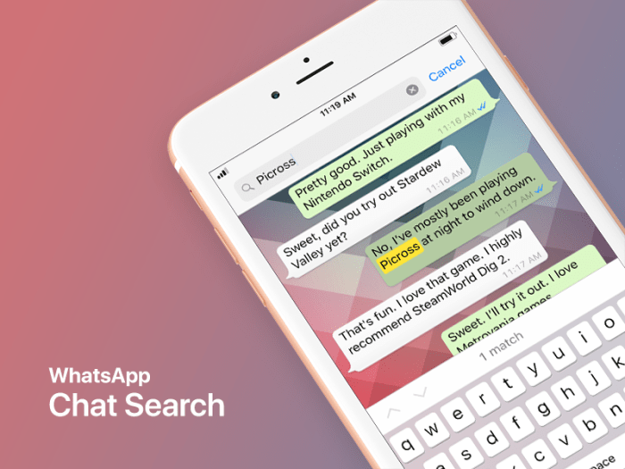 WhatsApp Chat Search: Find Conversations Fast