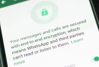whatsapp encryption end update